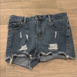 Contraband Girls Denim Shorts Size 16